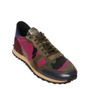 Valentino Camouflage Rockrunner Sneaker